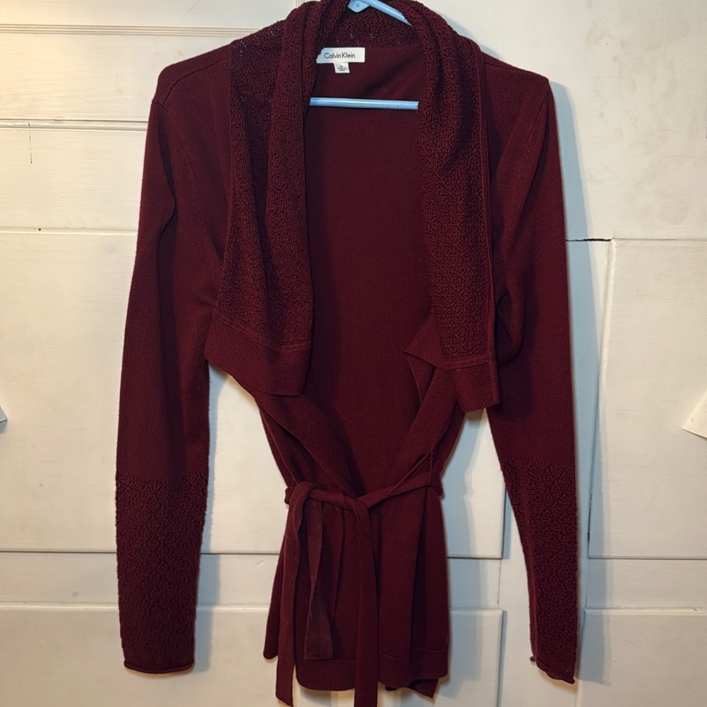 Calvin Klein Wrap Sweater